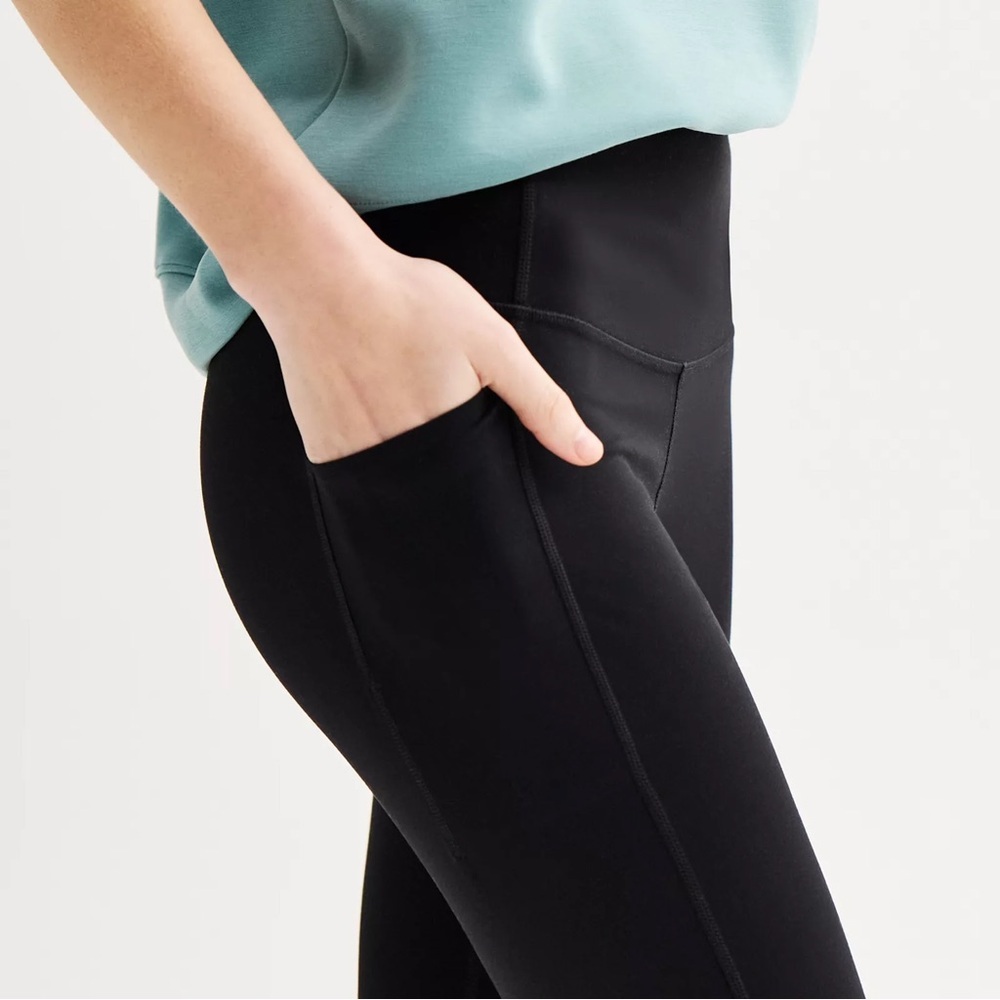 Women's FLX High-Rise Affirmation 7/8 Pocket Leggings - Picture 2 of 6